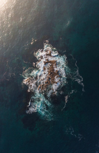 航空摄影的海滩
